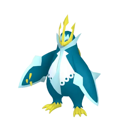 #0395 Empoleon Shiny 6IV Hidden Ability In-game Trade Pkm Go